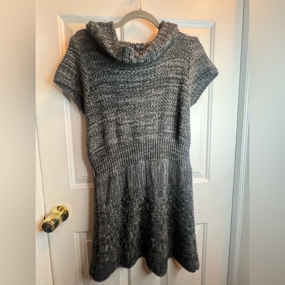 dressbarn Dresses & Skirts - Dressbarn Gray Knit Sweater Dress